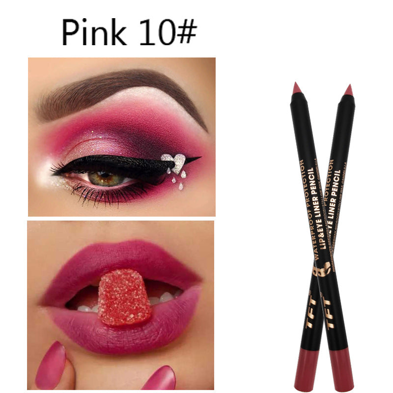 Color Eyeliner Crouching Silkworm Can Cut Eyeliner Pen Lips