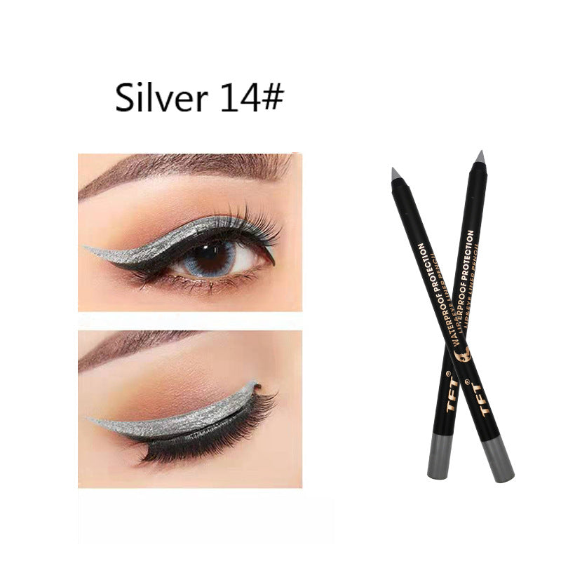 Color Eyeliner Crouching Silkworm Can Cut Eyeliner Pen Lips