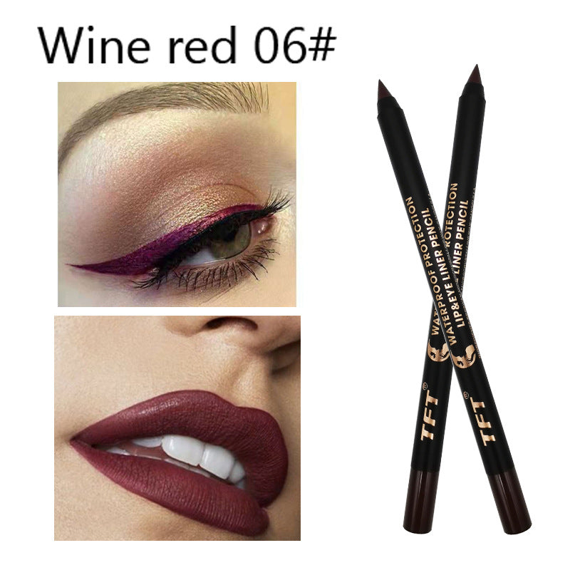 Color Eyeliner Crouching Silkworm Can Cut Eyeliner Pen Lips