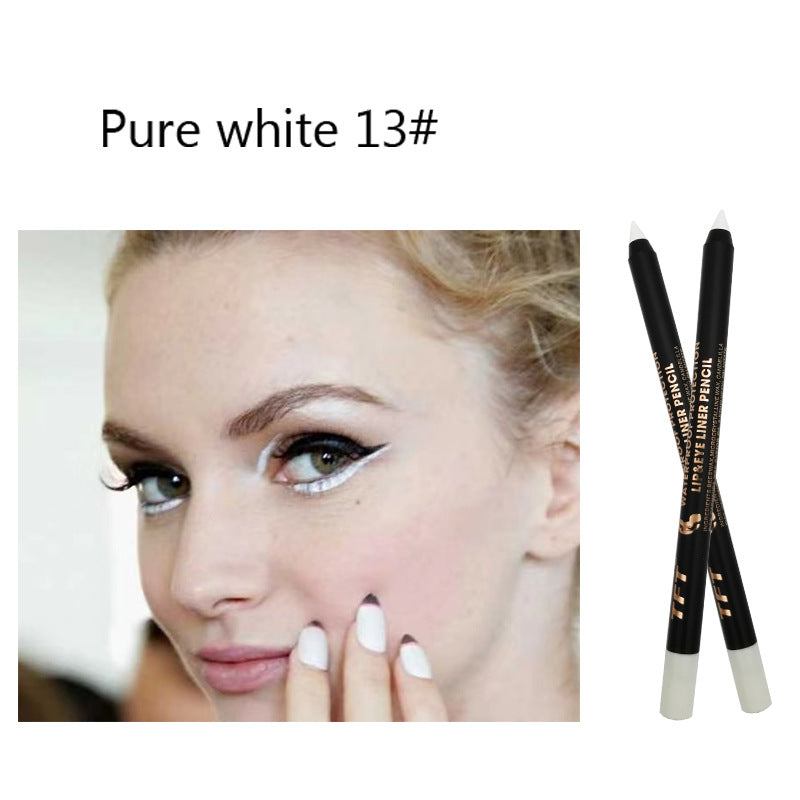 Color Eyeliner Crouching Silkworm Can Cut Eyeliner Pen Lips