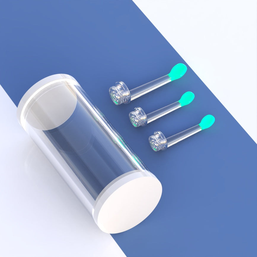 3-piece Set Of Two-color Spoon Head Visible Ear Digging Spoon