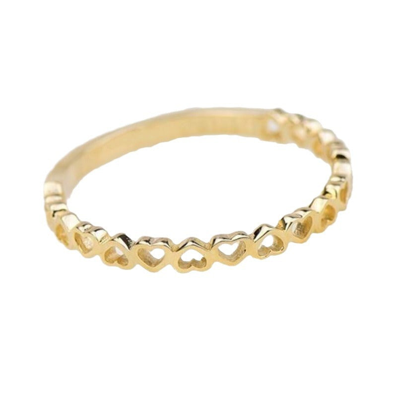 Fashion Heart-shaped Ring For Women