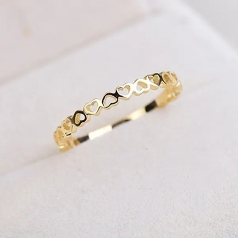 Fashion Heart-shaped Ring For Women