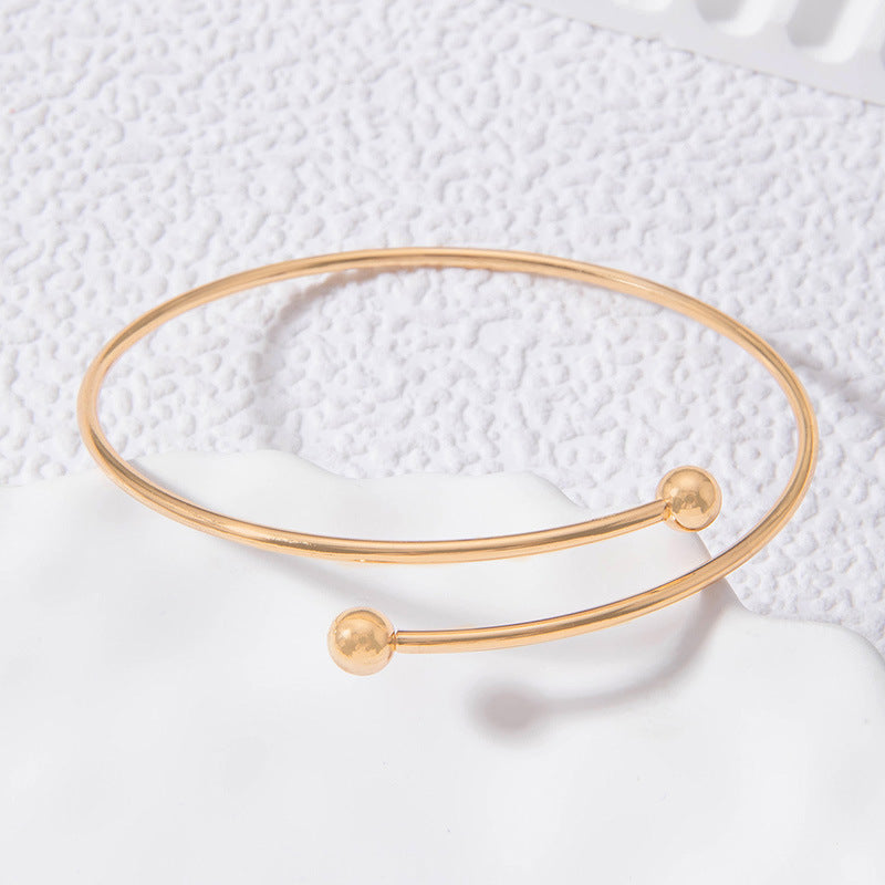 Bow Letter Personality Geometric Irregular Bracelet