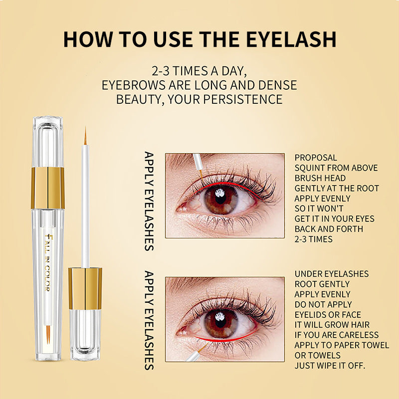 Natural Thick Full English Eyelash Slender Liquid