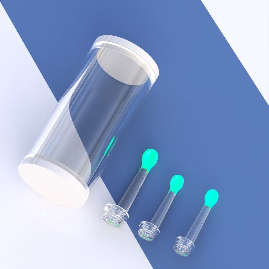 3-piece Set Of Two-color Spoon Head Visible Ear Digging Spoon