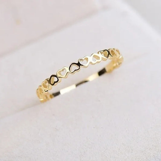Fashion Heart-shaped Ring For Women