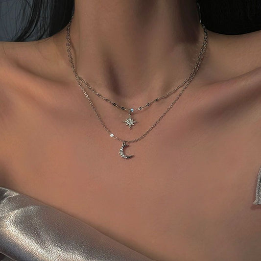 Xingyue Double-layer Necklace Simple Women